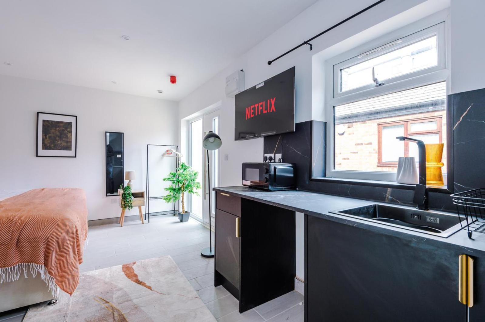 Comfort Style Brand New Selly Oaks Apartment Birmingham Zimmer foto